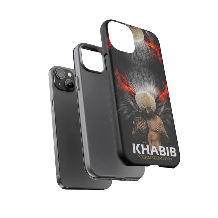 Khabib Nurmagomedov Tough Phone Case - Bold MMA Design for Fans