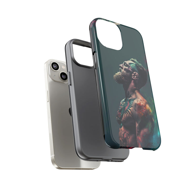 Tough Cases - Artistic Phone Case for Fighting Spirit Enthusiasts